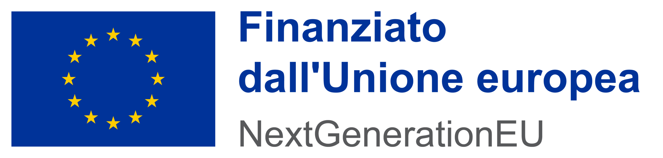 Finanziato dall'Unione Europea NextGenerationEU - logo