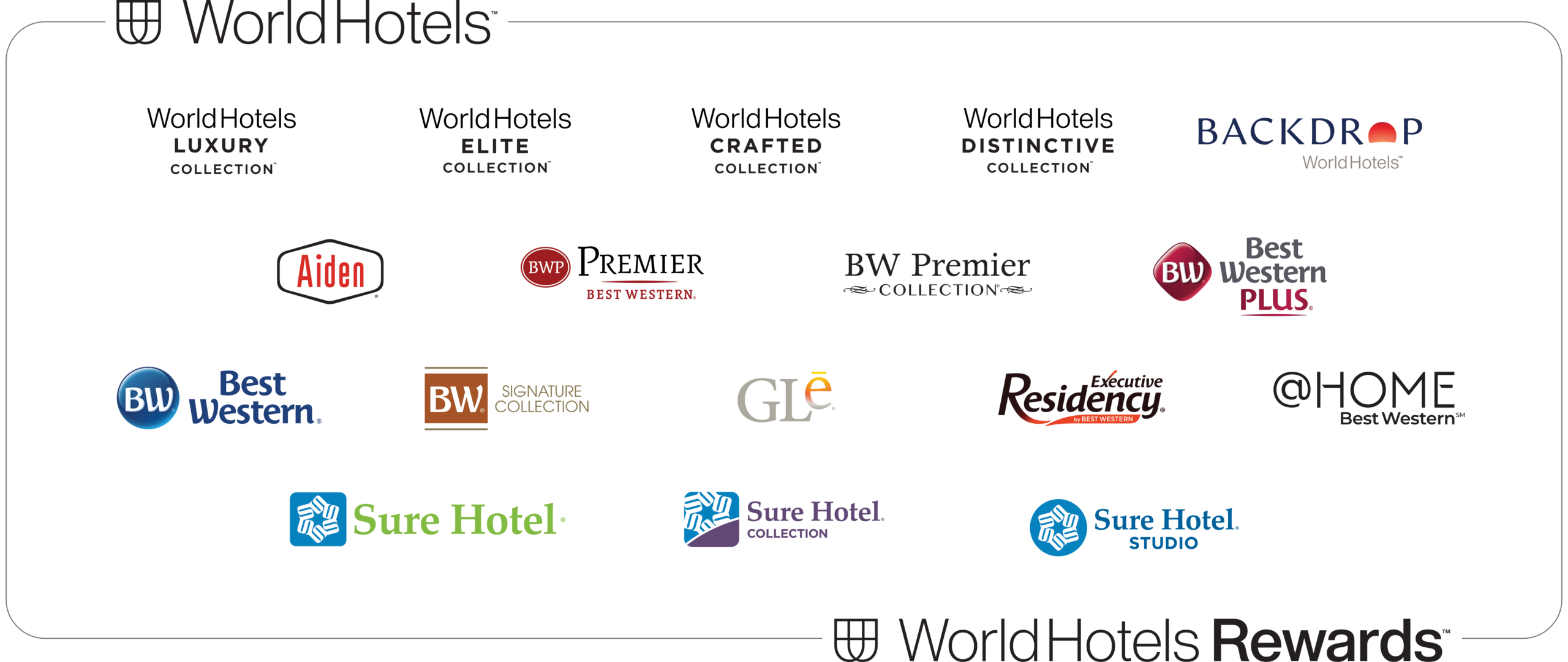 WorldHotels - Portfolio brand bar WorldHotels - Portfolio brand bar